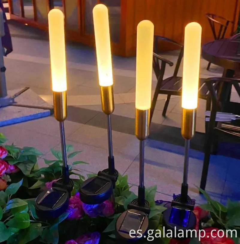 Luz de fibra óptica Diseño creativo decoración de vacaciones LED de jardín LED